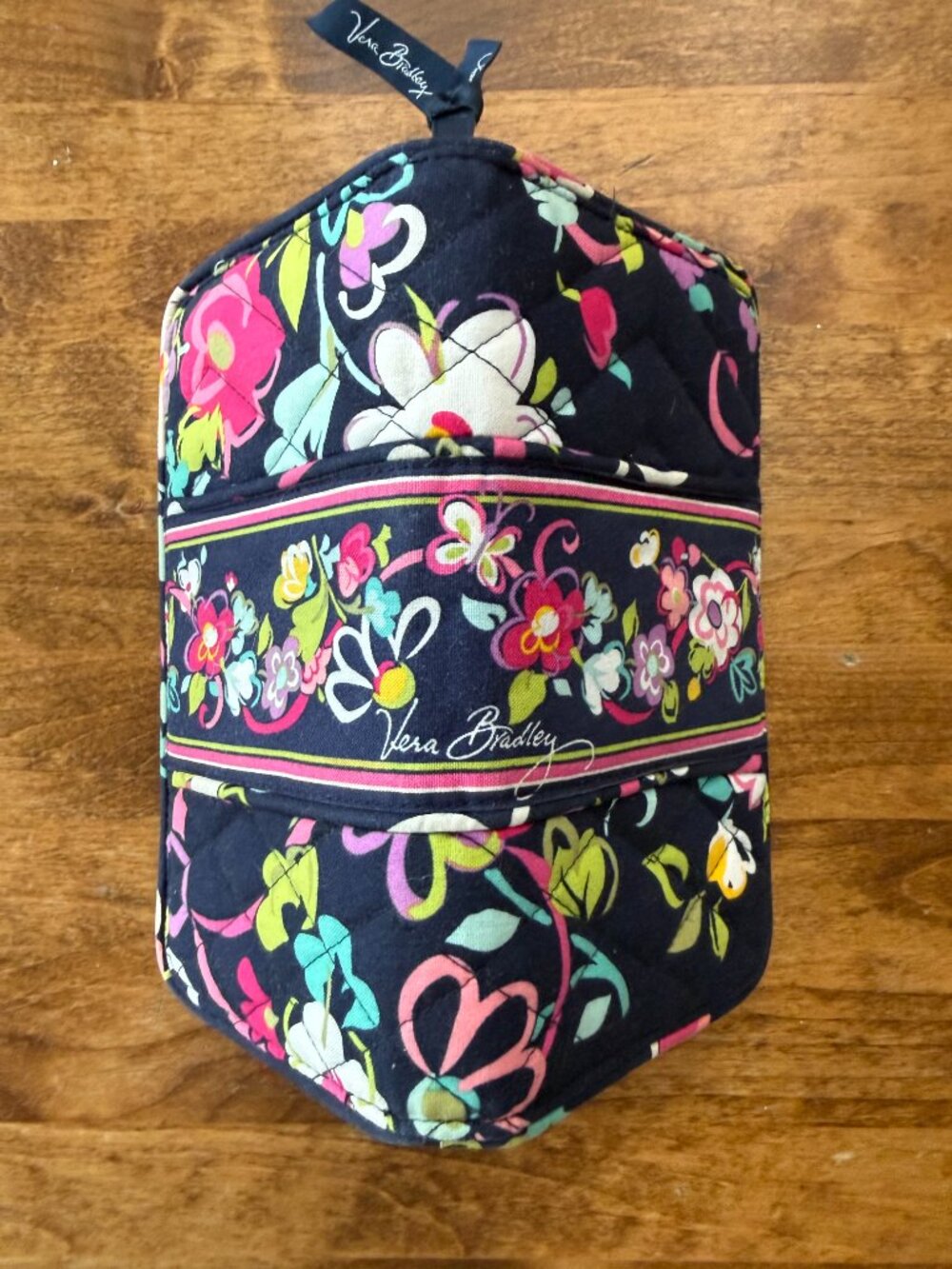 Vera Bradley Zip Around Accordion Wallet, Retired "Ribbons" Pattern, NWOT - Picture 11 of 16